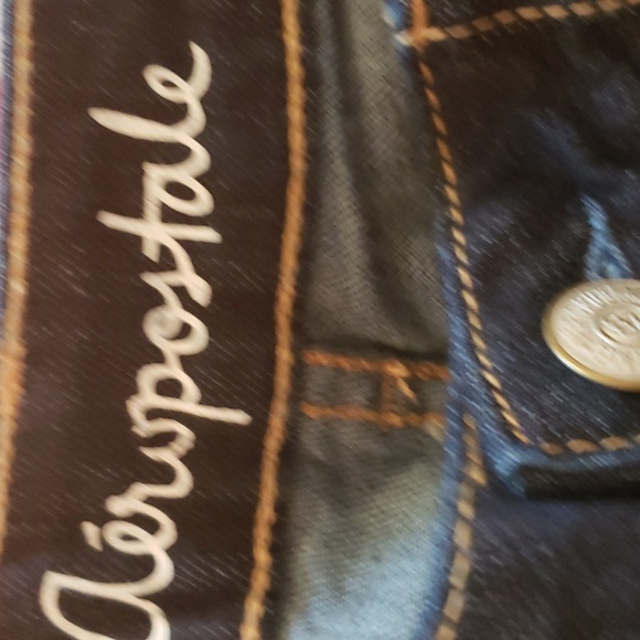 New Womans aeropostale skinny jeans size 6 short - Picture 4 of 5